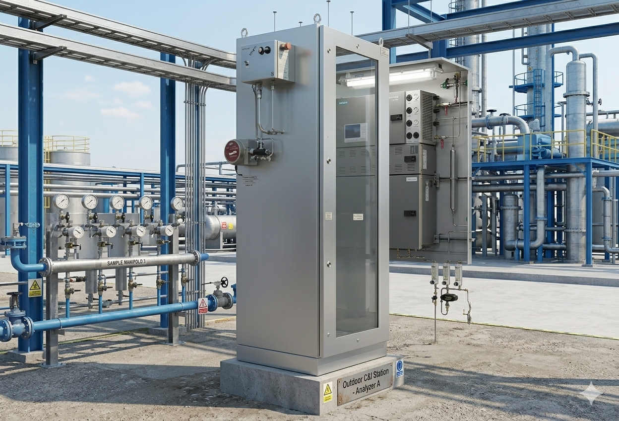 户外正压防爆机柜