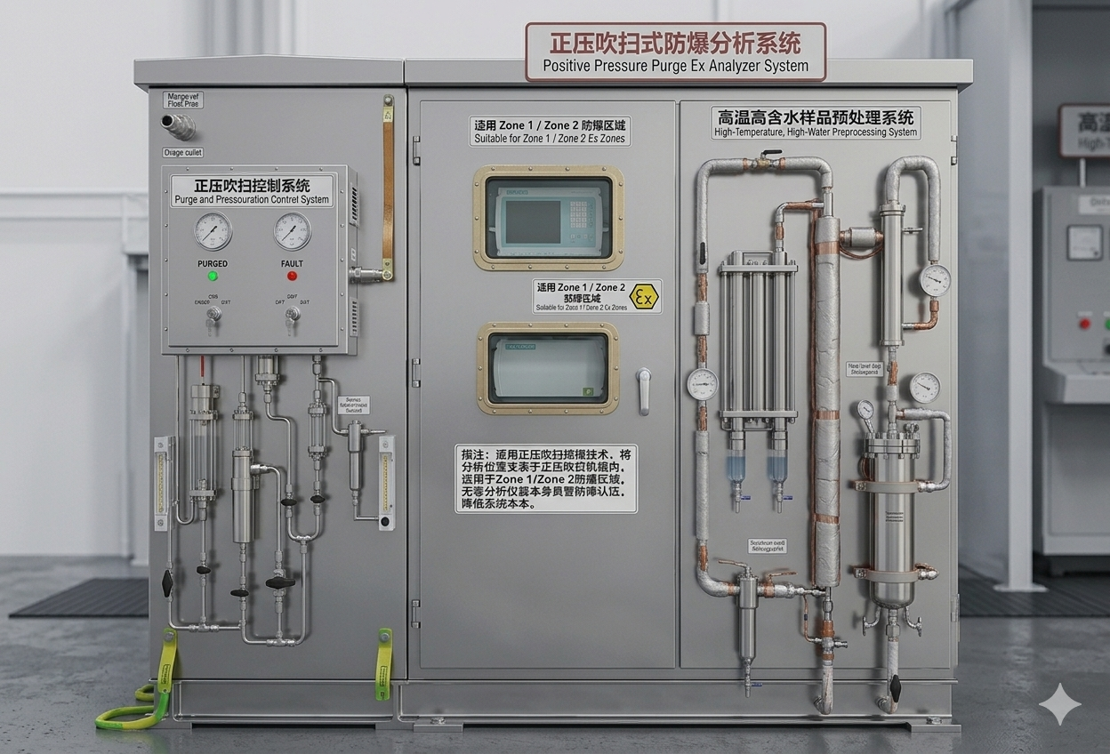 正压吹扫式分析系统