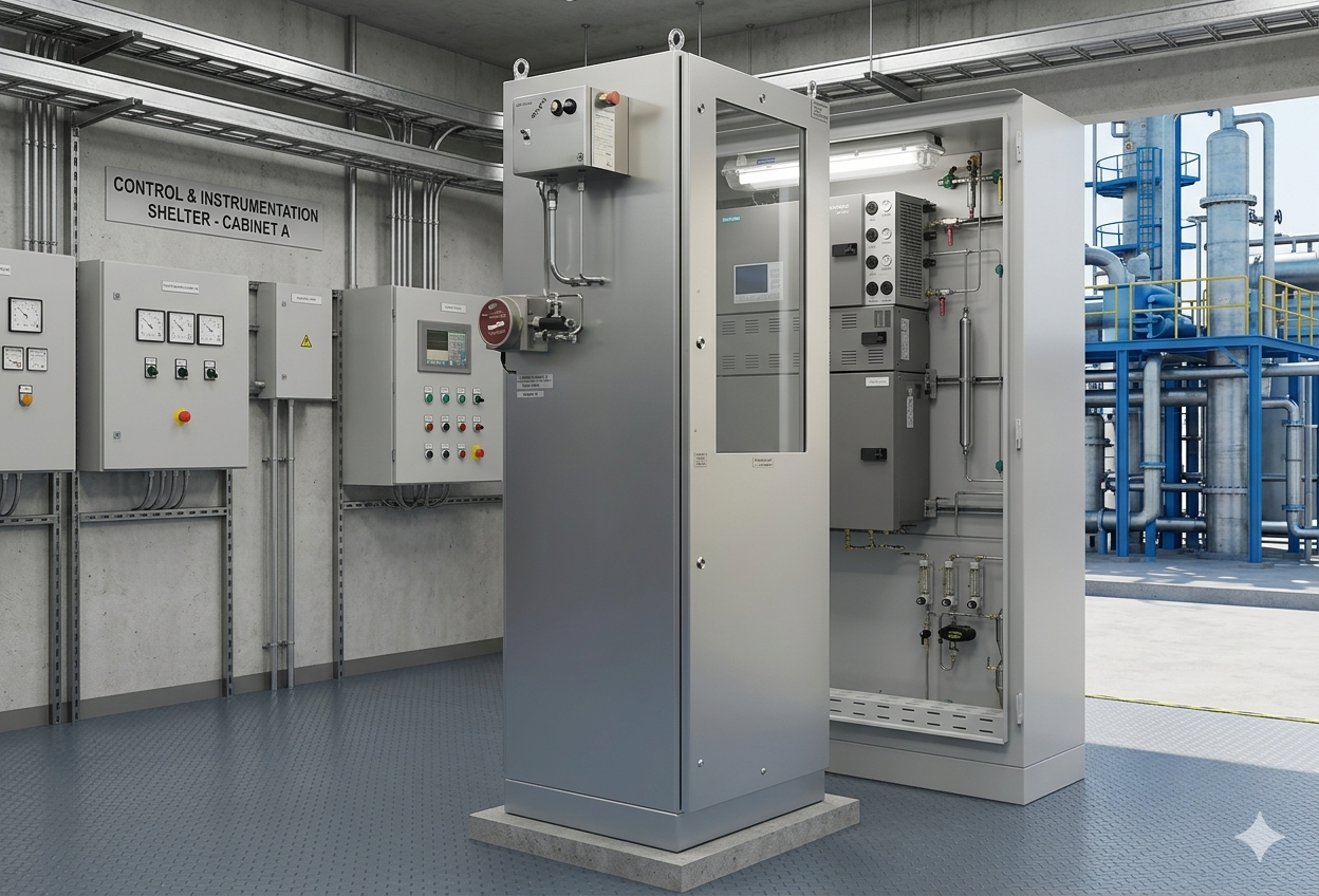 密闭式分析机柜